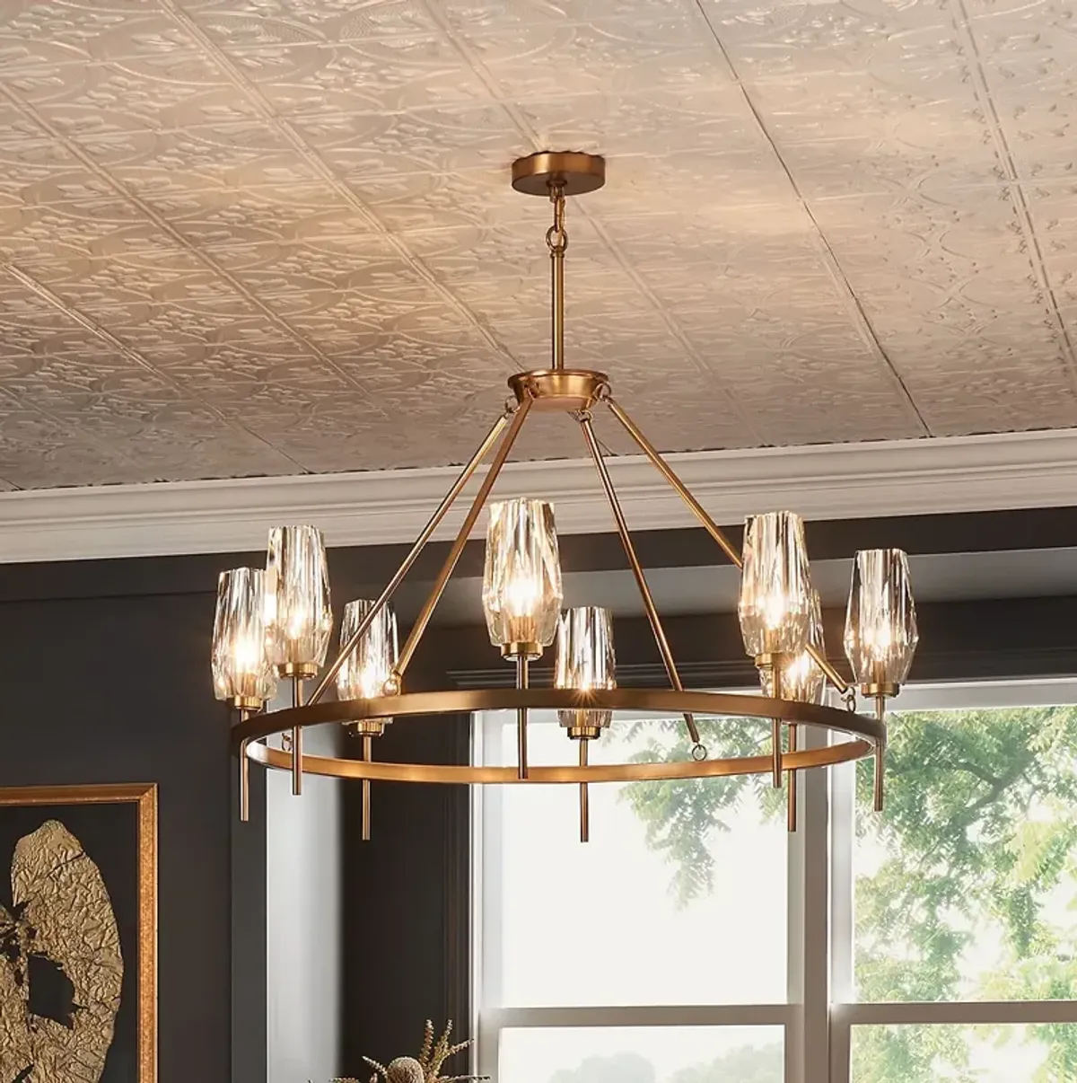 Ana 36" Wide Heritage Brass Chandelier by Hinkley Lighting