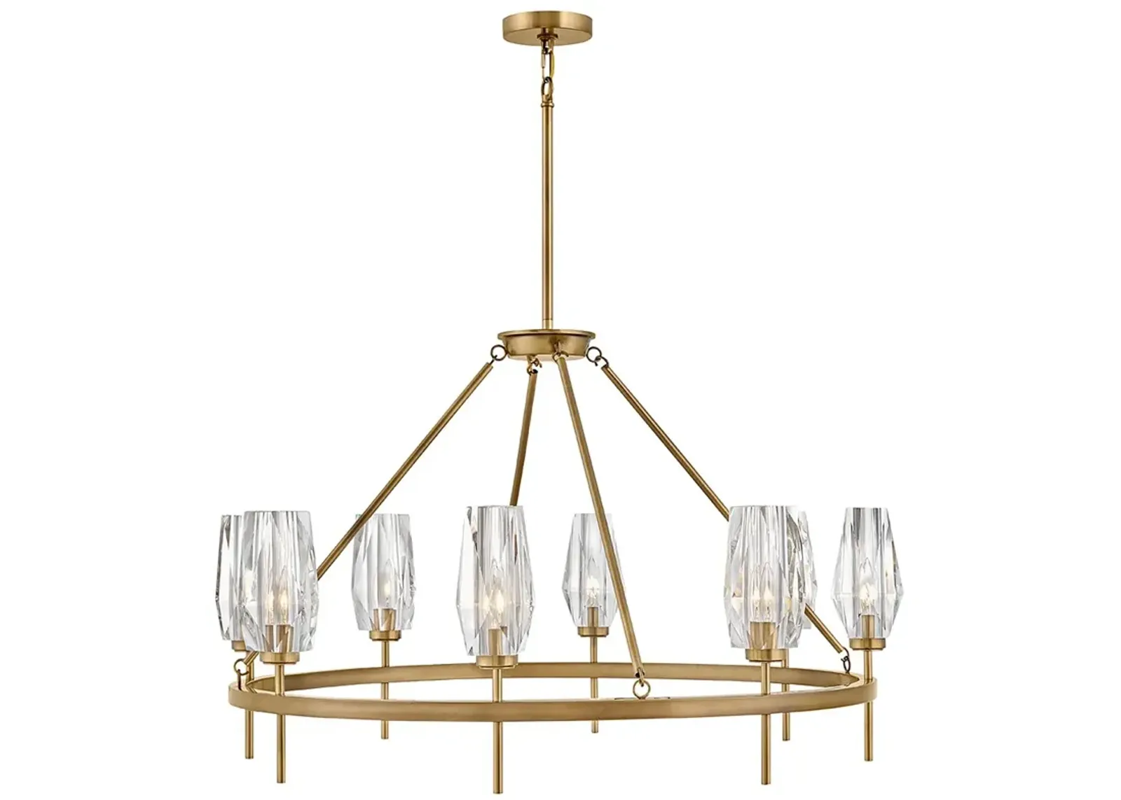 Ana 36" Wide Heritage Brass Chandelier by Hinkley Lighting