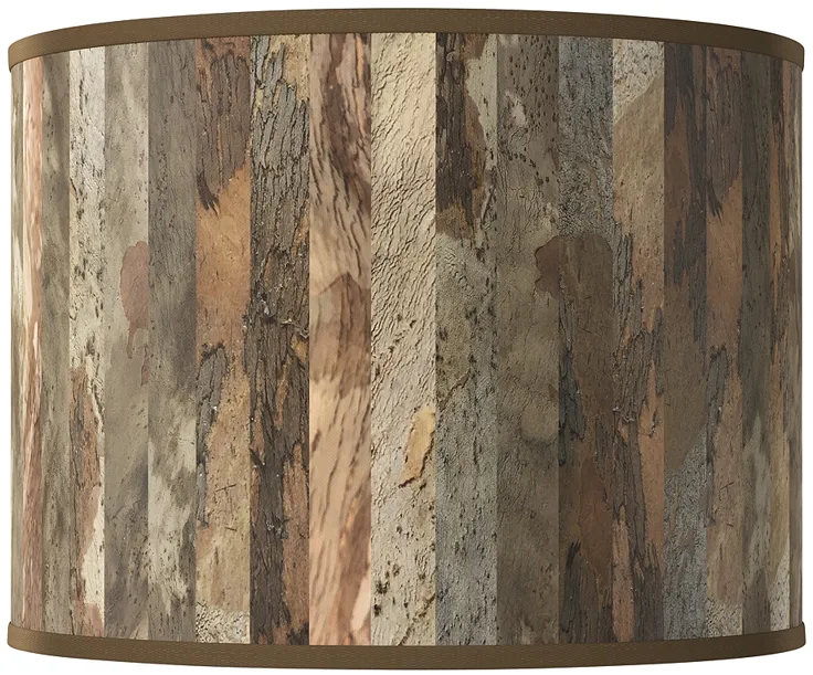 Paper Bark Giclee Lamp Shade 13.5x13.5x10 (Spider)