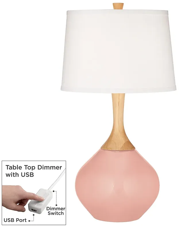 Rustique Wexler Table Lamp with Dimmer