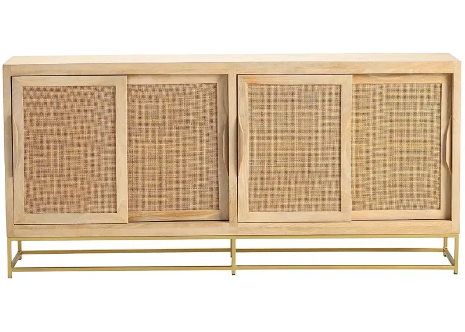 Crestview Collection Jensen Natural Cane Sideboard