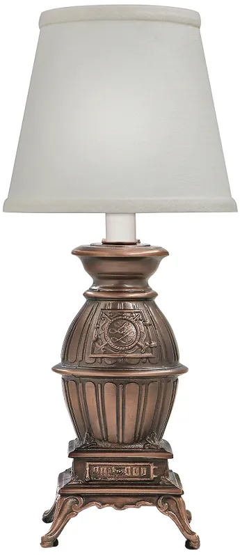 Stiffel Verna 14"H Antique Old Bronze Mini Accent Table Lamp