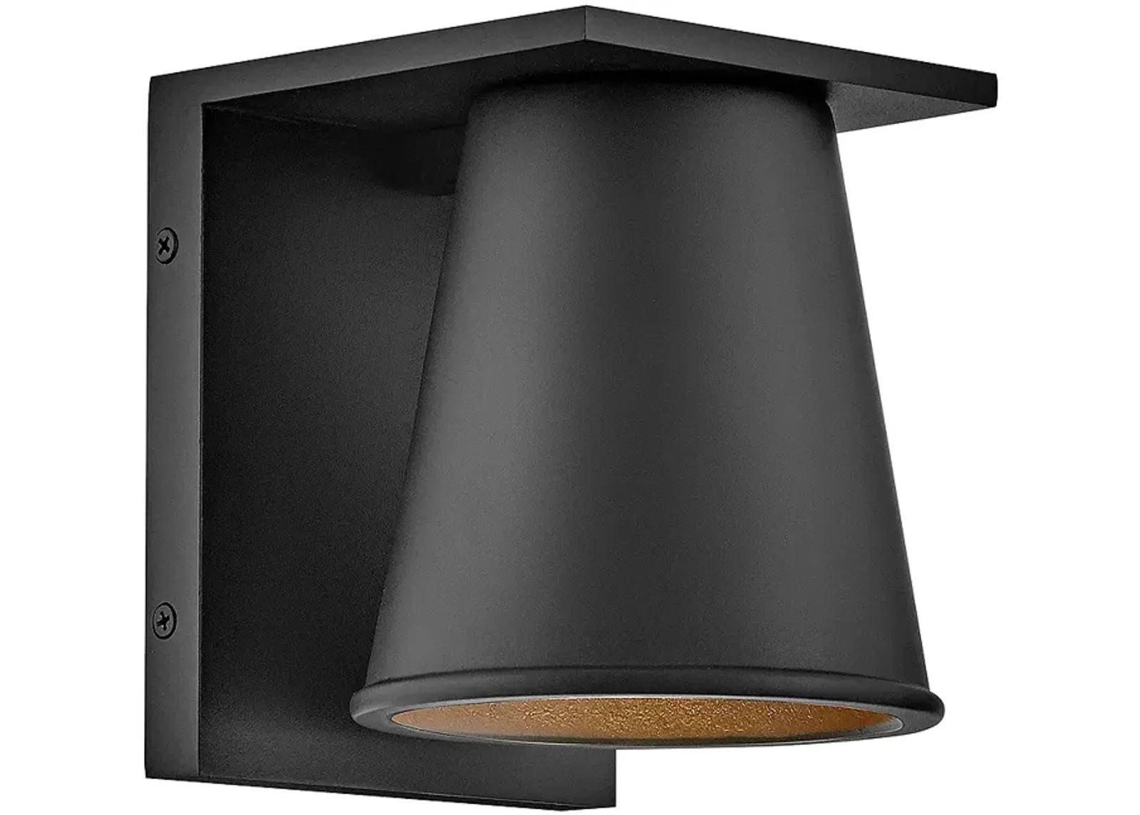 Hinkley Hans 6 1/4" High Black LED Outdoor Wall Light