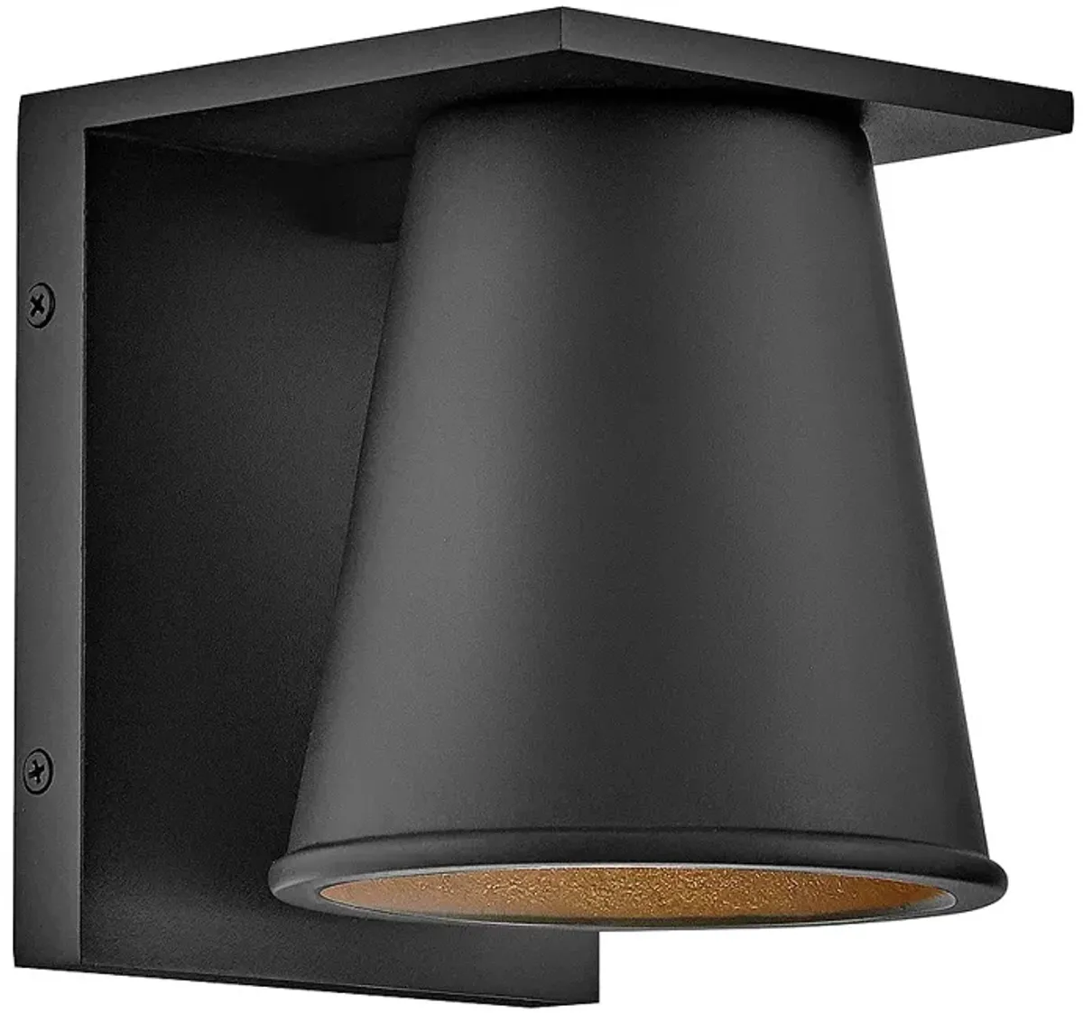 Hinkley Hans 6 1/4" High Black LED Outdoor Wall Light