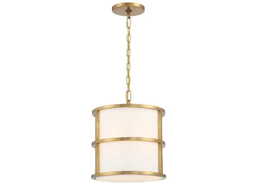 Hulton 3 Light Gold Pendant