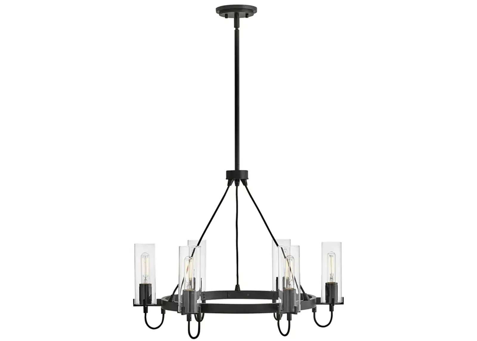 Hinkley Chandelier Ryden Medium Chandelier Black