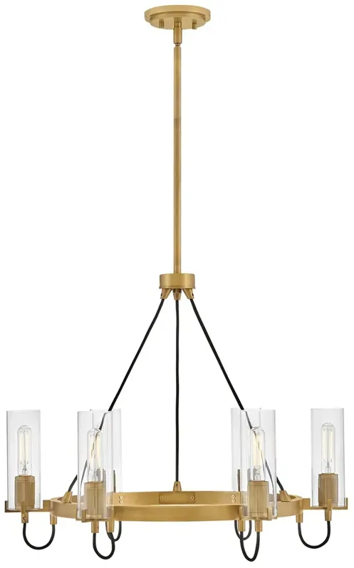 Hinkley Chandelier Ryden Medium Chandelier Heritage Brass