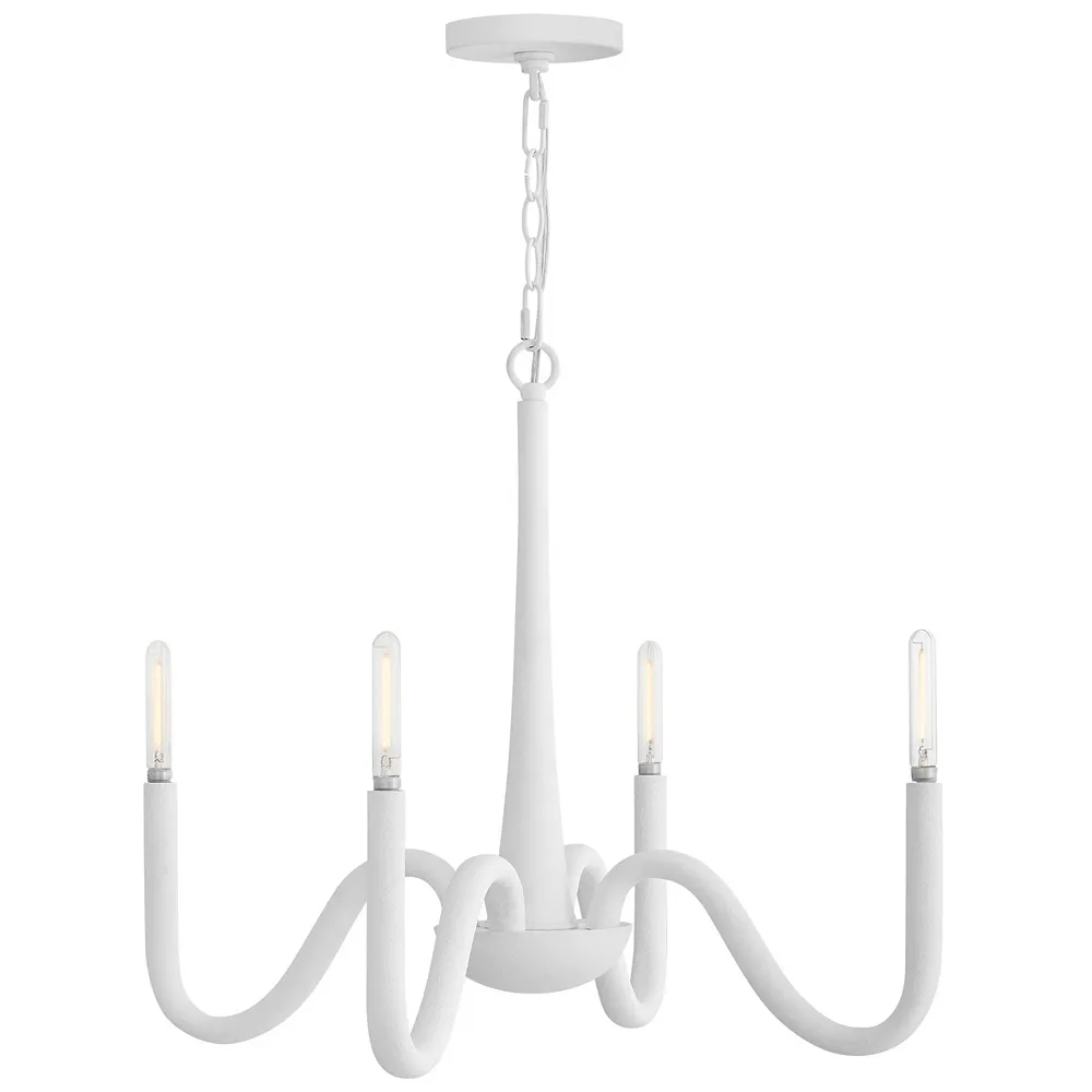 Hinkley Chandelier Maris Medium Chandelier Textured Plaster