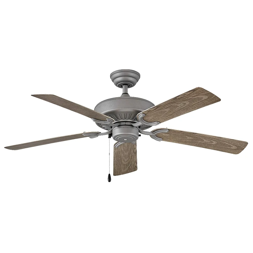 52" Hinkley Oasis Pull Chain 5-Blade Ceiling Fan