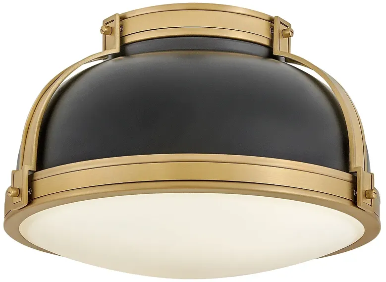 Hinkley Foyer Barton Medium Flush Mount Black