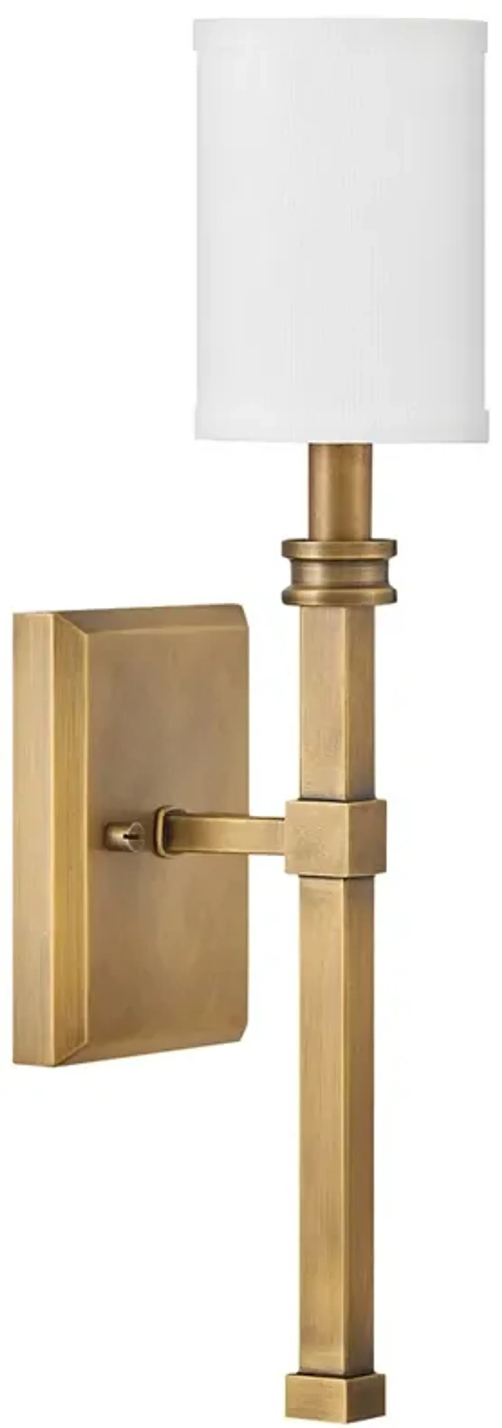 Hinkley Sconce Moore Medium Sconce Heritage Brass