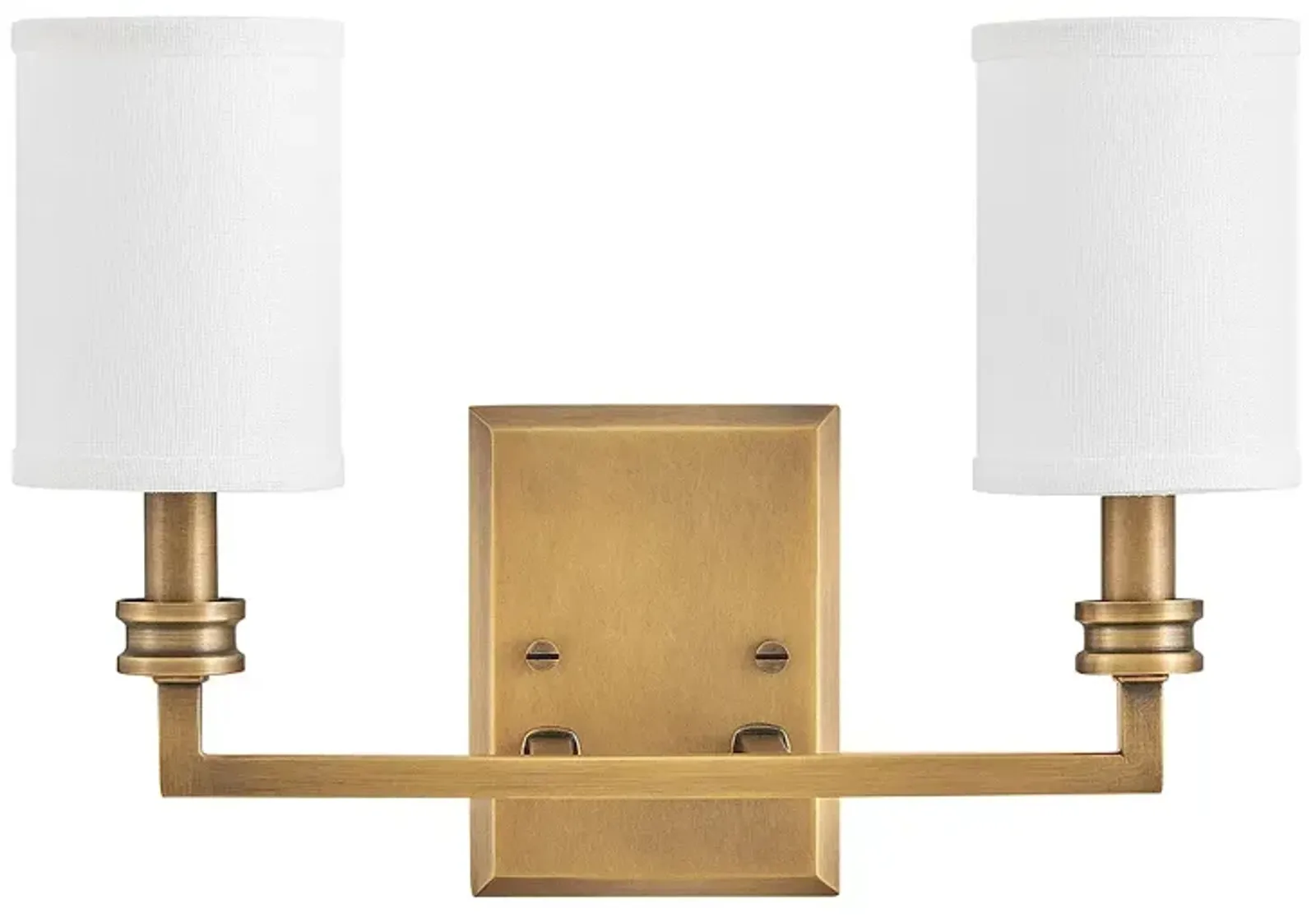 Hinkley Sconce Moore Medium Sconce Heritage Brass