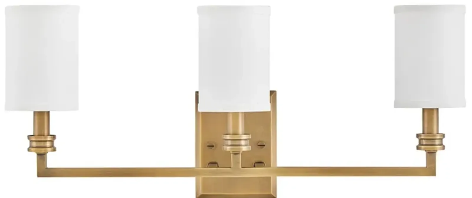 Hinkley Sconce Moore Medium Sconce Heritage Brass