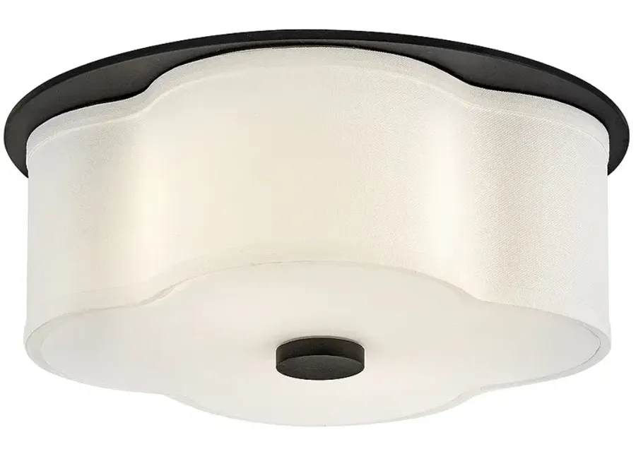 Hinkley Foyer Delaney Medium Flush Mount Black