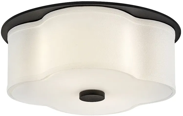 Hinkley Foyer Delaney Medium Flush Mount Black