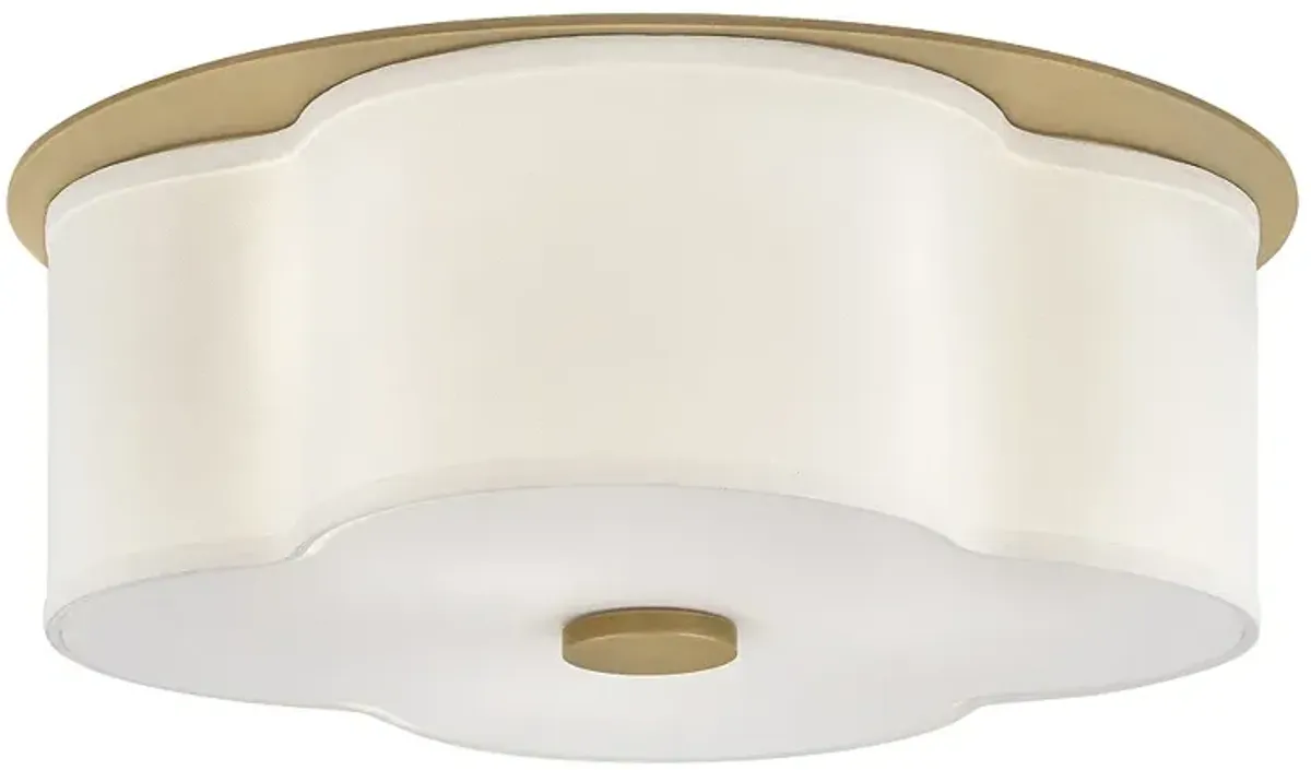 Hinkley Foyer Delaney Medium Flush Mount Heritage Brass