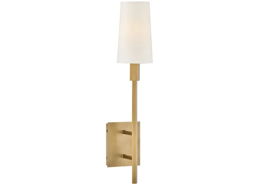 Hinkley Sconce Fenwick Large Sconce Heritage Brass