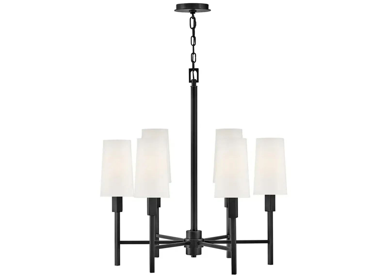 Hinkley Chandelier Fenwick Medium Chandelier Black