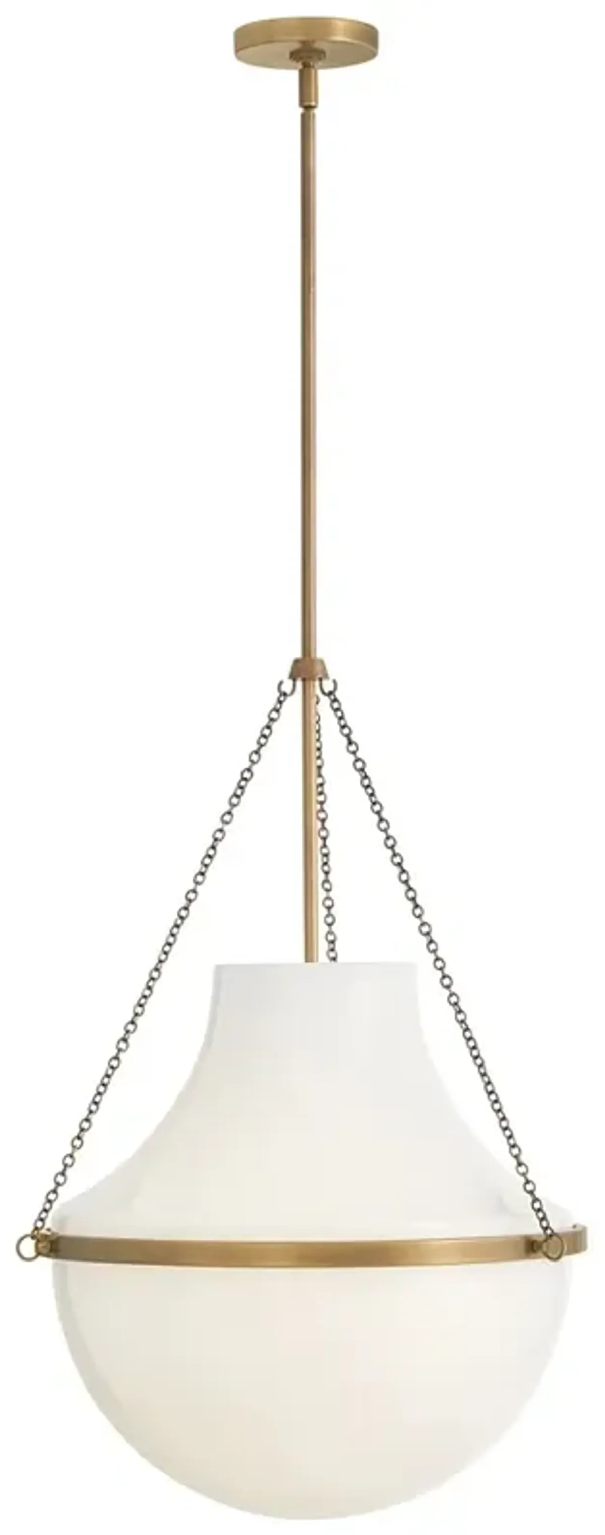 Hinkley Collins 20" Wide Heritage Brass LED Pendant Light