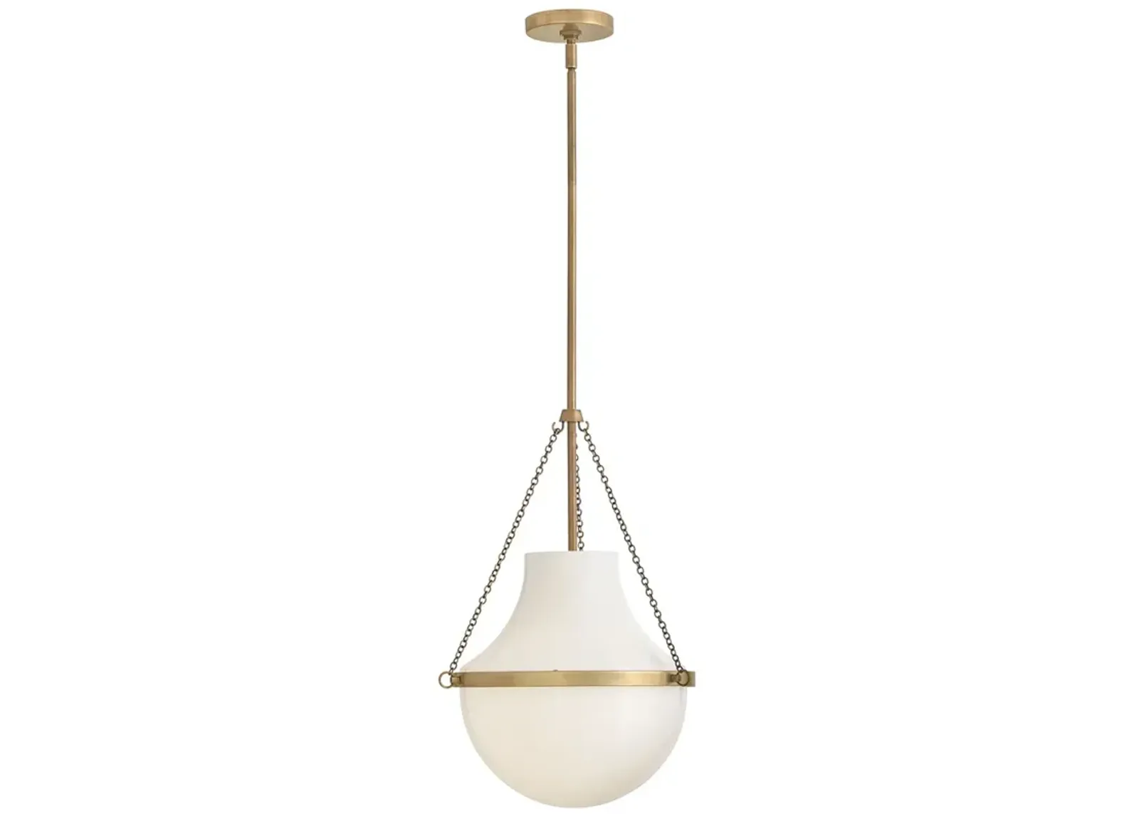 Hinkley Pendant Collins Medium Pendant Heritage Brass