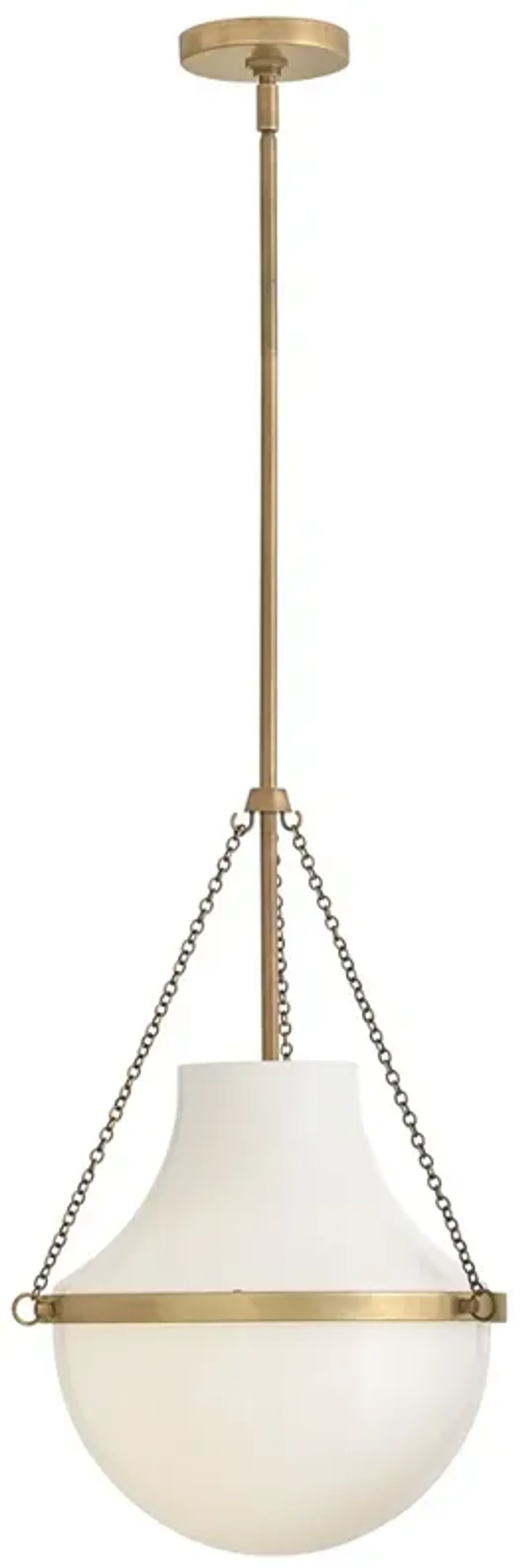 Hinkley Pendant Collins Medium Pendant Heritage Brass