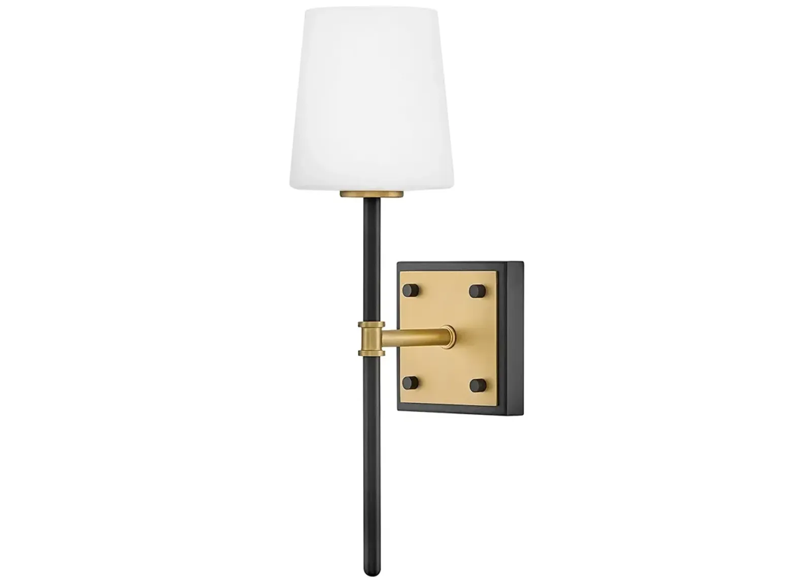 Hinkley Sconce Saunders Medium Sconce Black