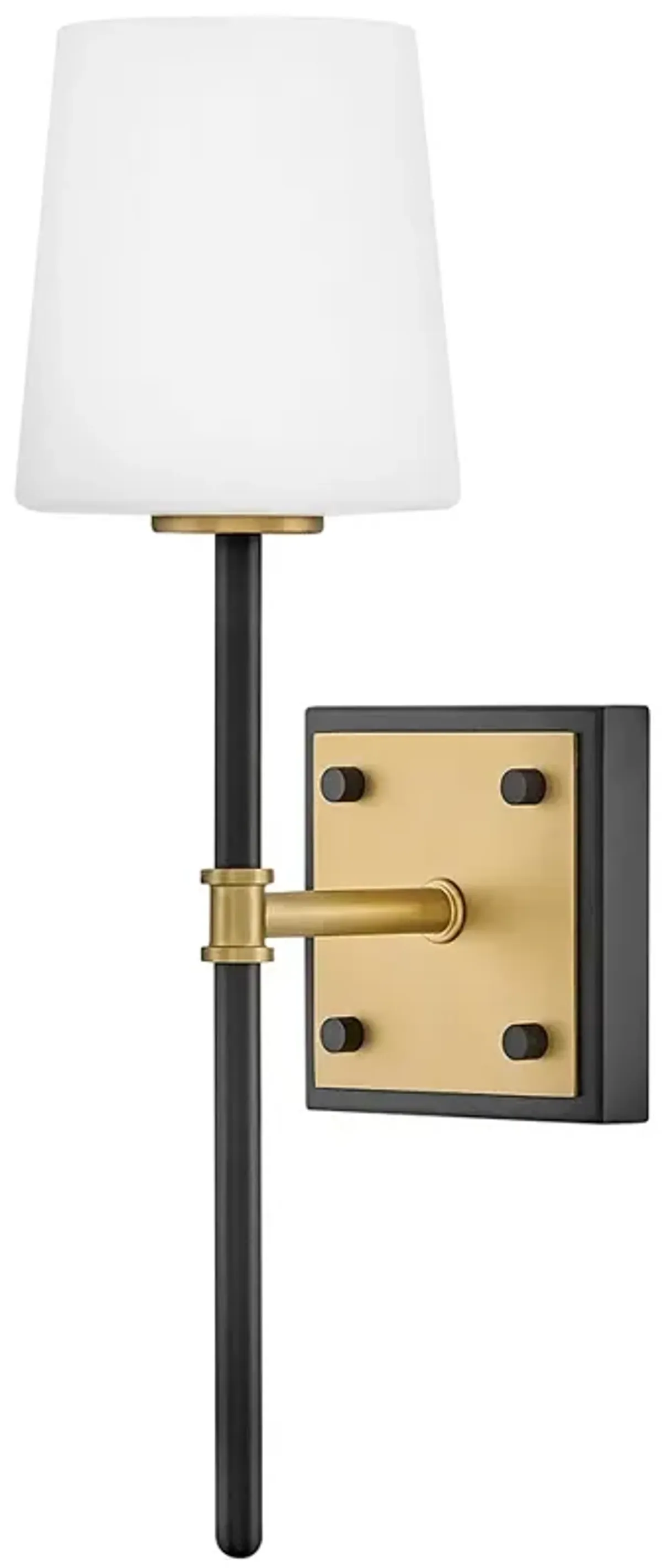 Hinkley Sconce Saunders Medium Sconce Black