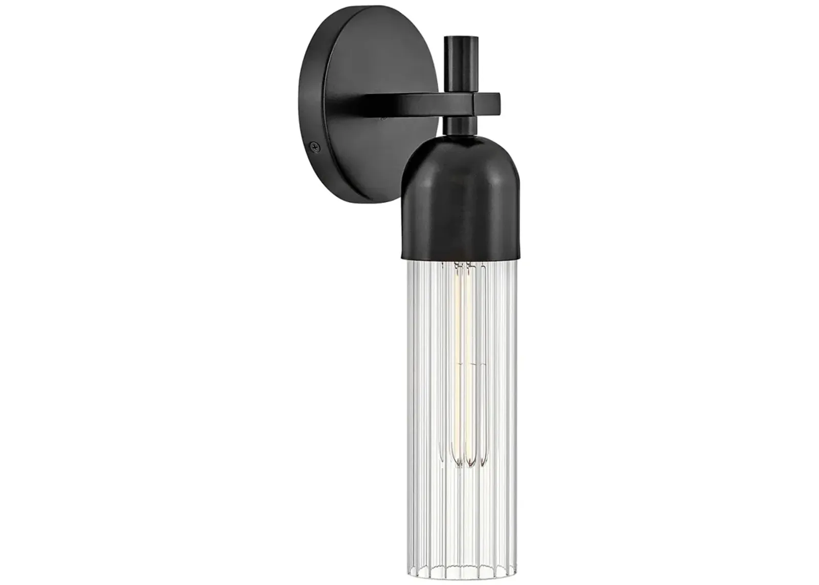 Hinkley Soren 14 1/4" High Black Wall Sconce