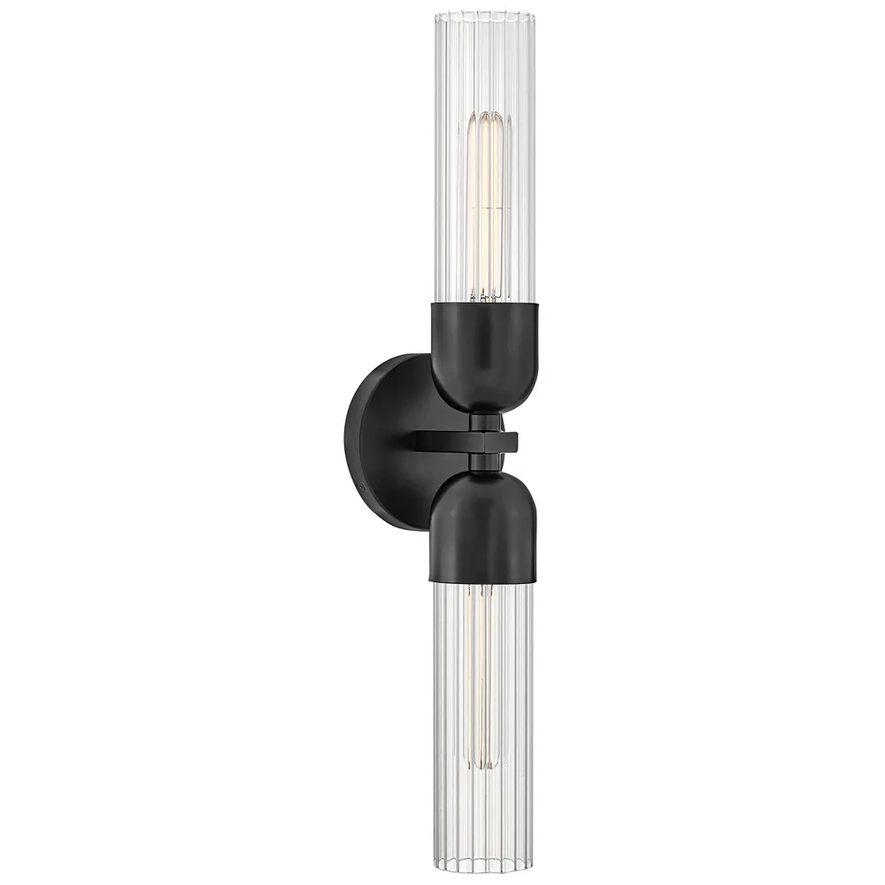 Hinkley Bath Soren Large Sconce Black