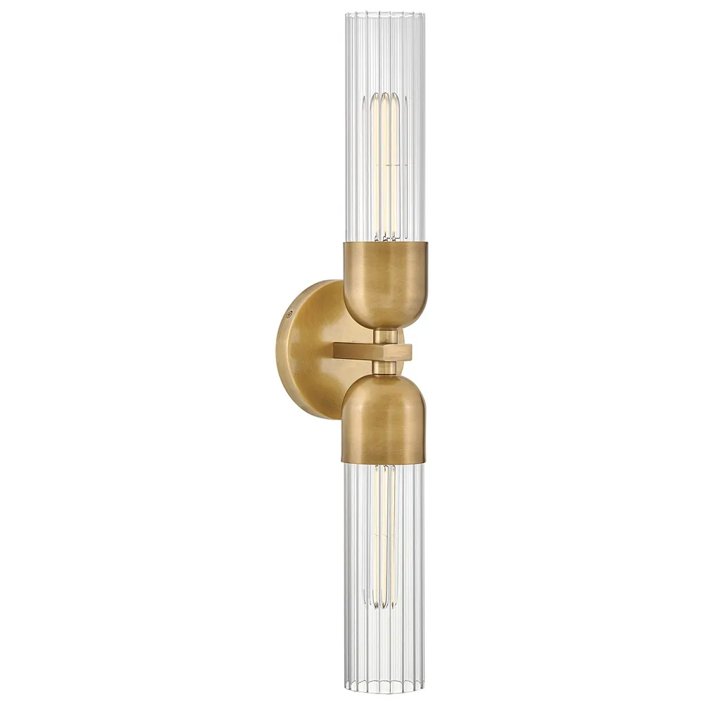 Hinkley Bath Soren Large Sconce Heritage Brass