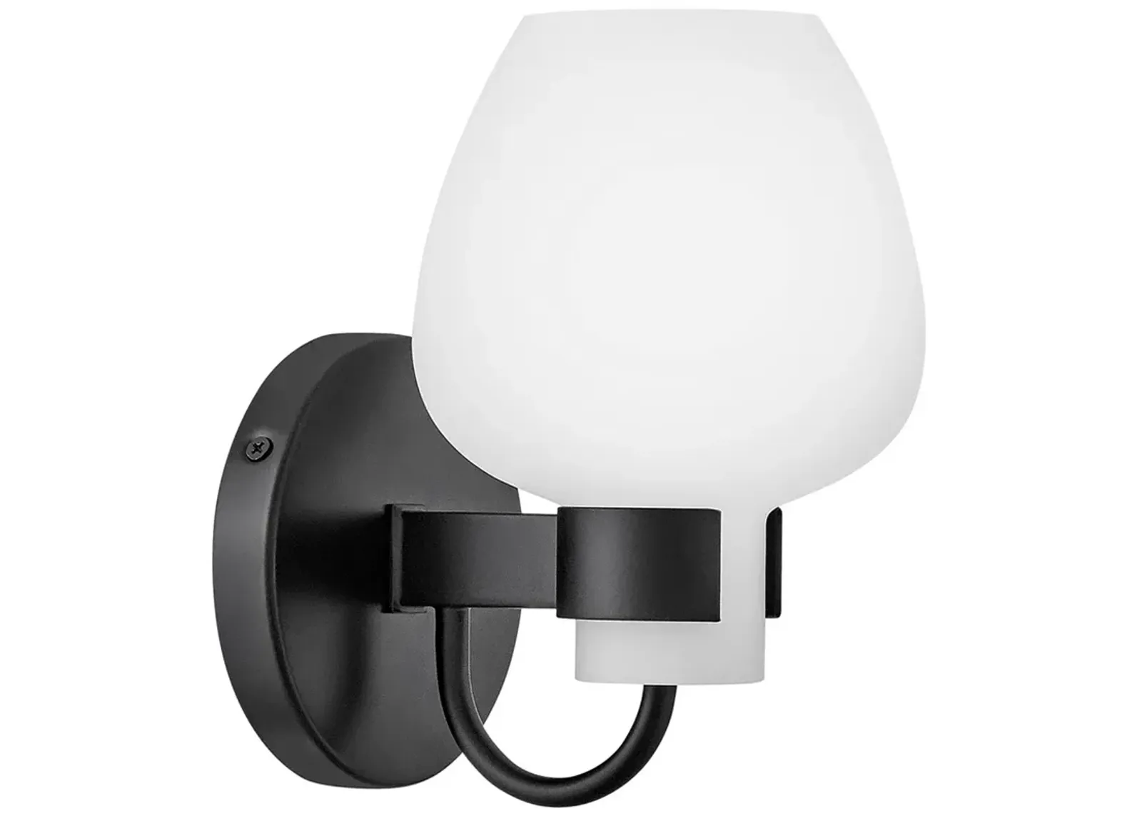 Hinkley Bath Sylvie Small Sconce Black