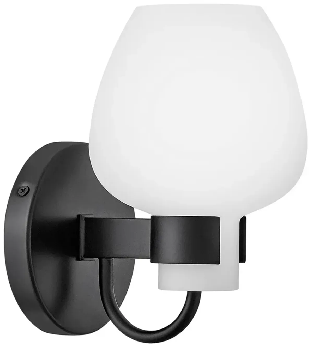 Hinkley Bath Sylvie Small Sconce Black