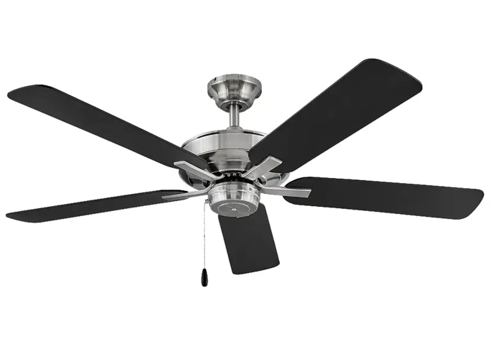 HINKLEY FAN Metro 52" Fan Brushed Nickel Matte Black Silver Blades