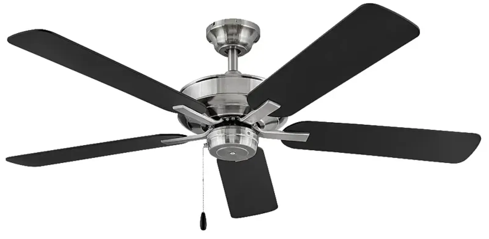 HINKLEY FAN Metro 52" Fan Brushed Nickel Matte Black Silver Blades