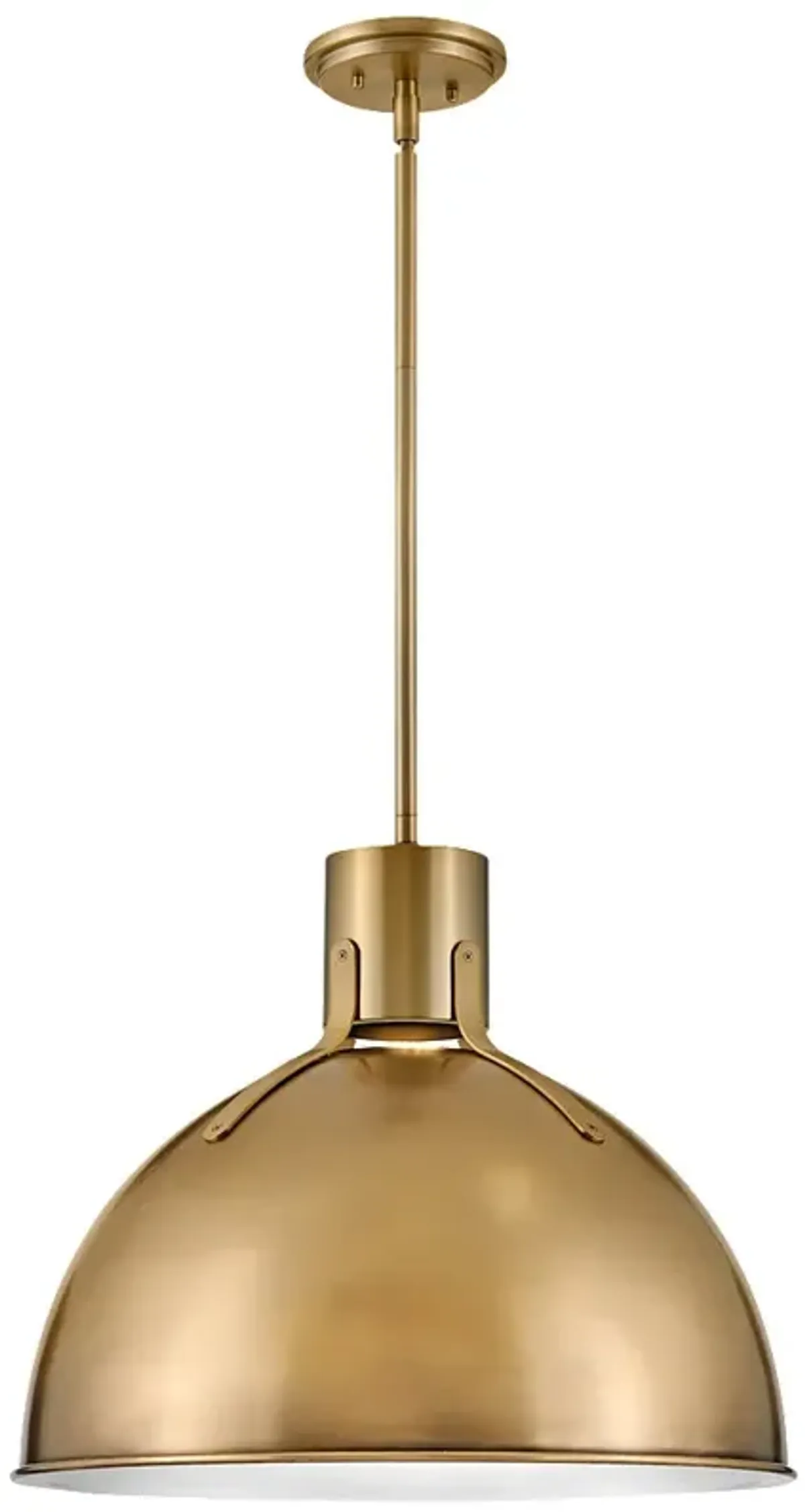 Hinkley Lighting Argo 20" Wide Heritage Brass Dome Pendant Light