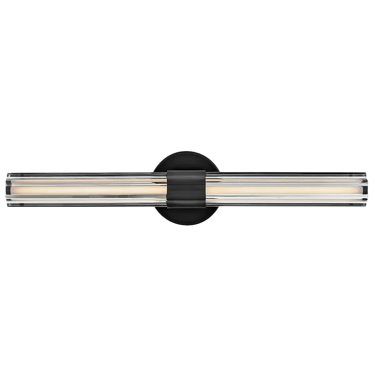 Hinkley Georgette 24" Wide Black Oxide LED Vanity Bath Light