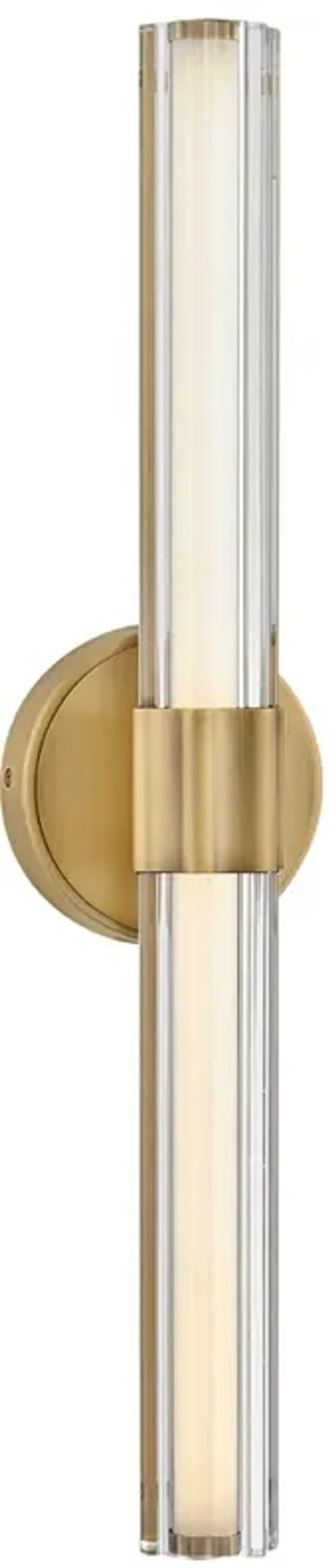 Hinkley Bath Georgette Medium Led Vanity Lacquered Brass