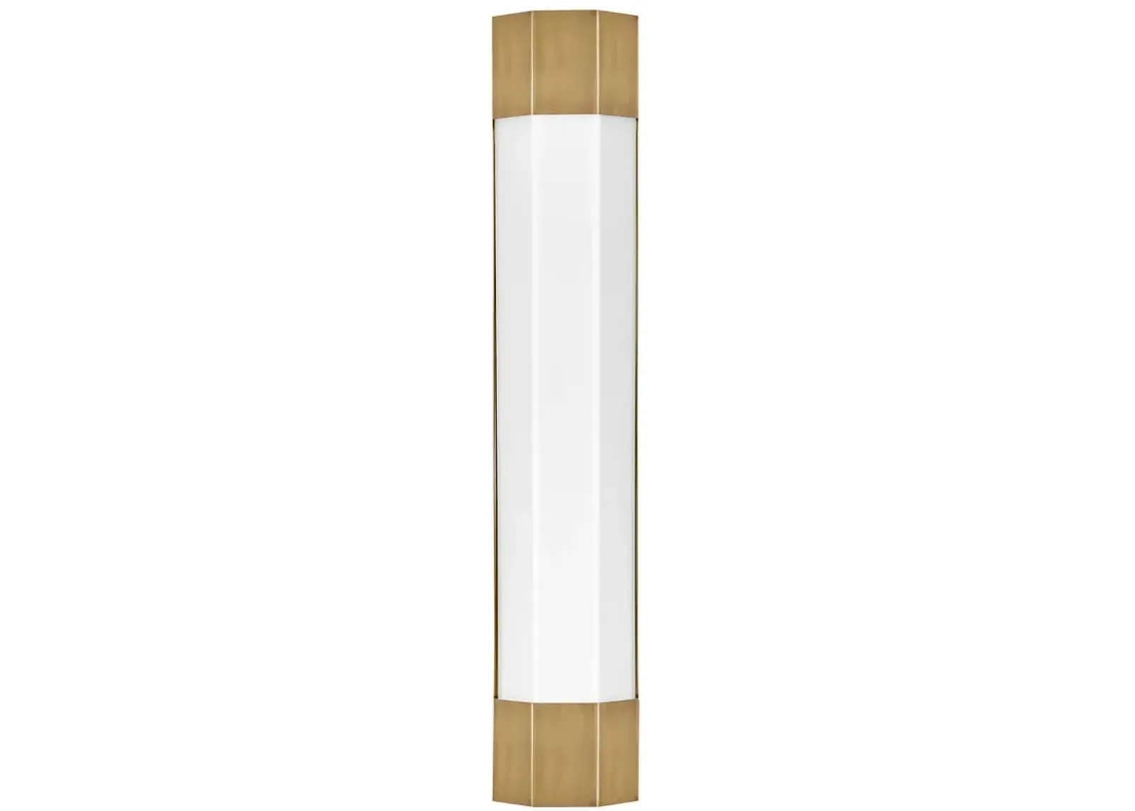 Hinkley Facet 23 3/4" High Heritage Brass LED Wall Sconce