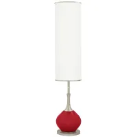 Ribbon Red Jule Modern Floor Lamp