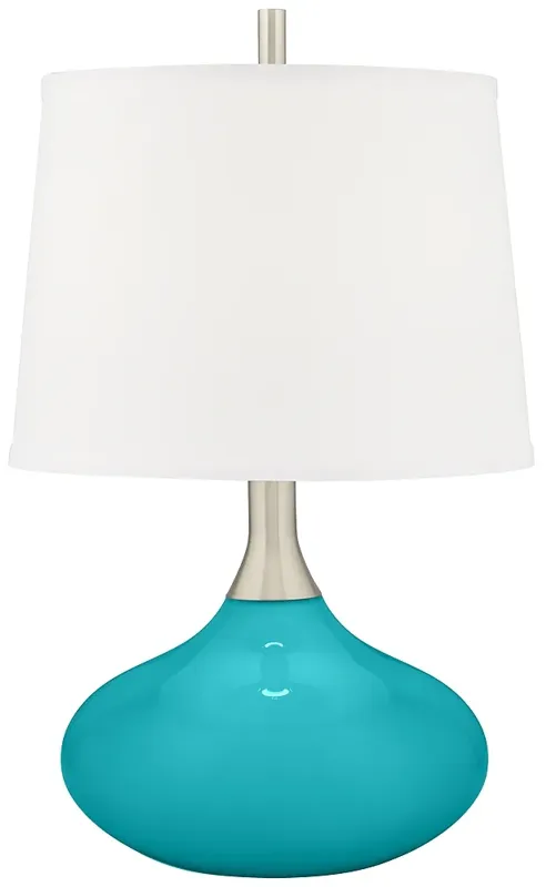 Surfer Blue Felix Modern Table Lamp