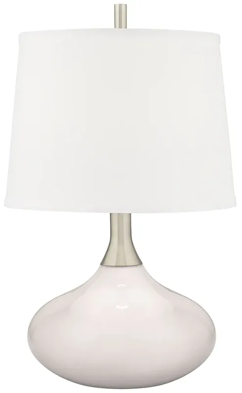 Color Plus Felix 24" High Smart White Modern Table Lamp