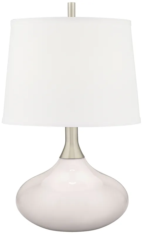 Color Plus Felix 24" High Smart White Modern Table Lamp