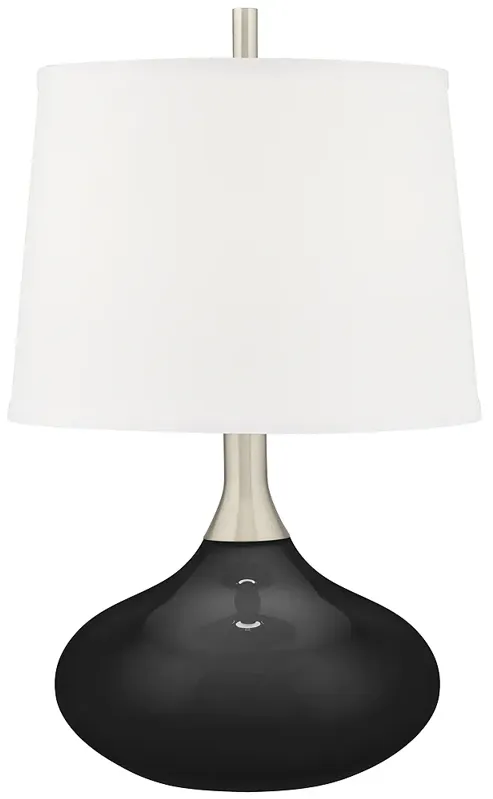 Tricorn Black Felix Modern Table Lamp