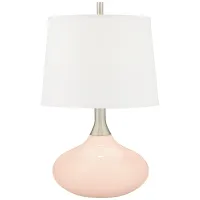 Linen Felix Modern Table Lamp