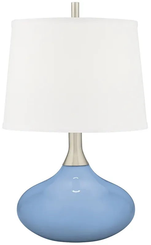 Placid Blue Felix Modern Table Lamp