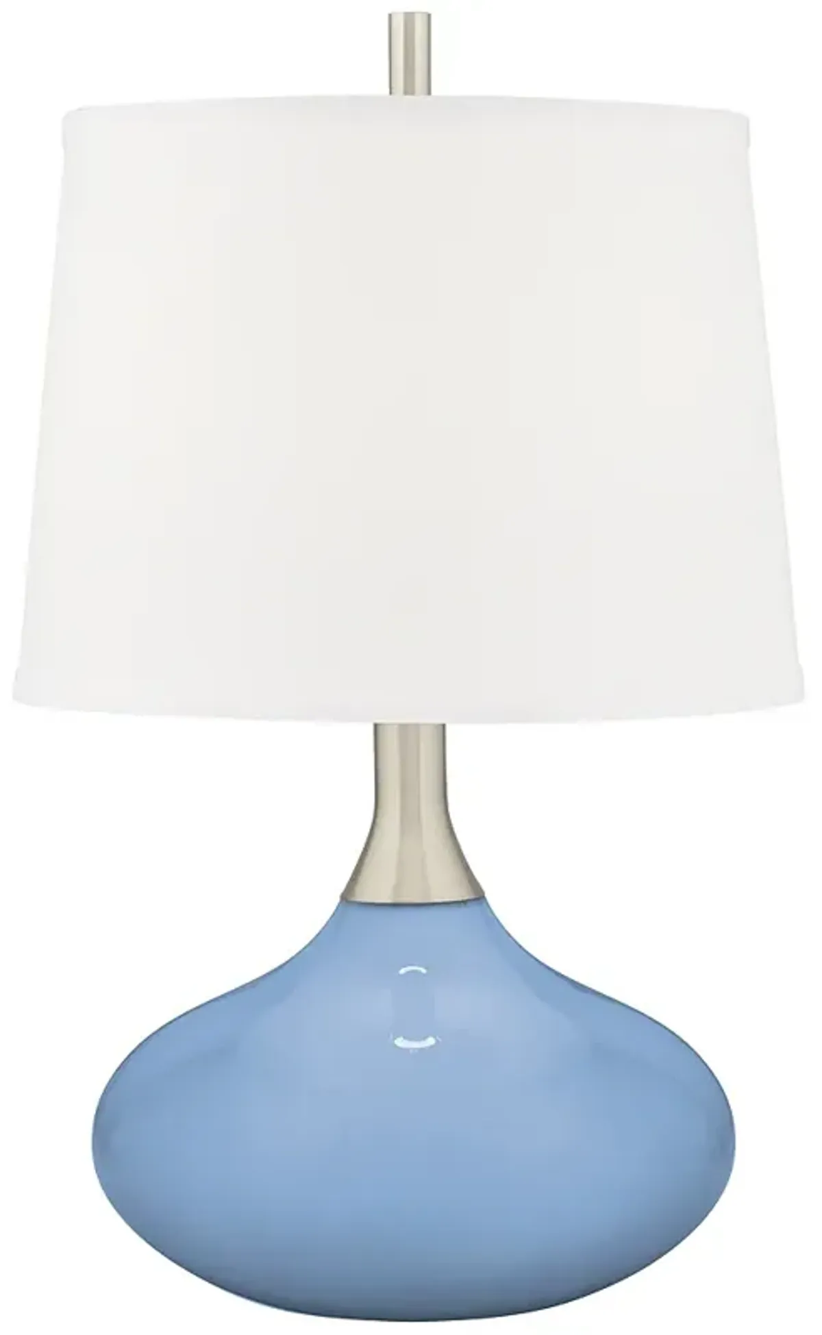Placid Blue Felix Modern Table Lamp