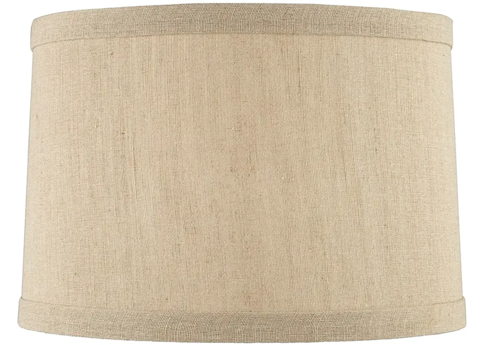 Springcrest  Taupe Linen Hardback Drum Lamp Shade 15x16x11 (Spider)