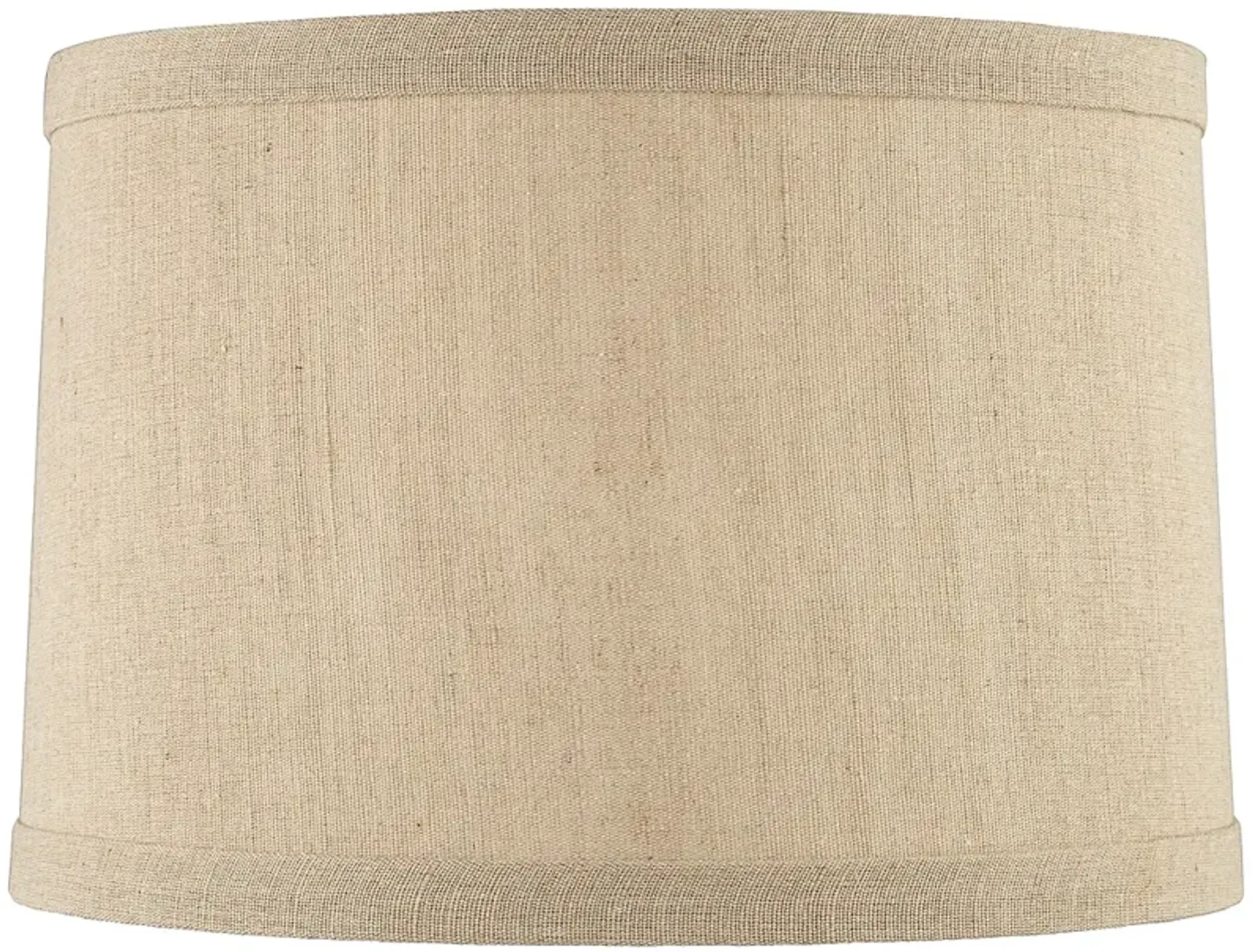 Springcrest  Taupe Linen Hardback Drum Lamp Shade 15x16x11 (Spider)