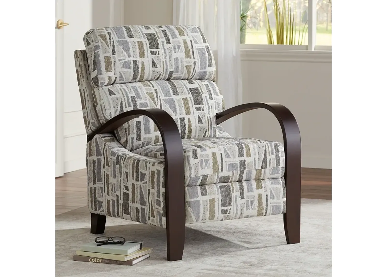 Cooper Zanzibar Sandstone Fabric 3-Way Recliner