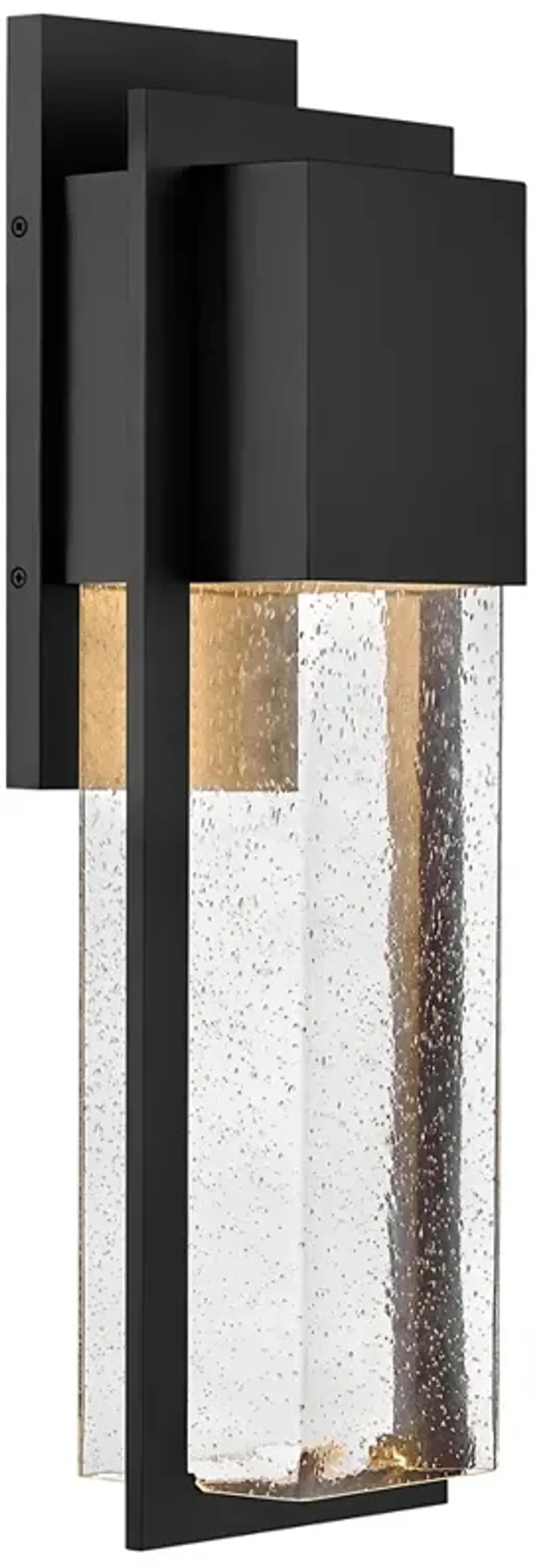Lark Alex Outdoor Large Wall Mount Lantern 25.5" Black